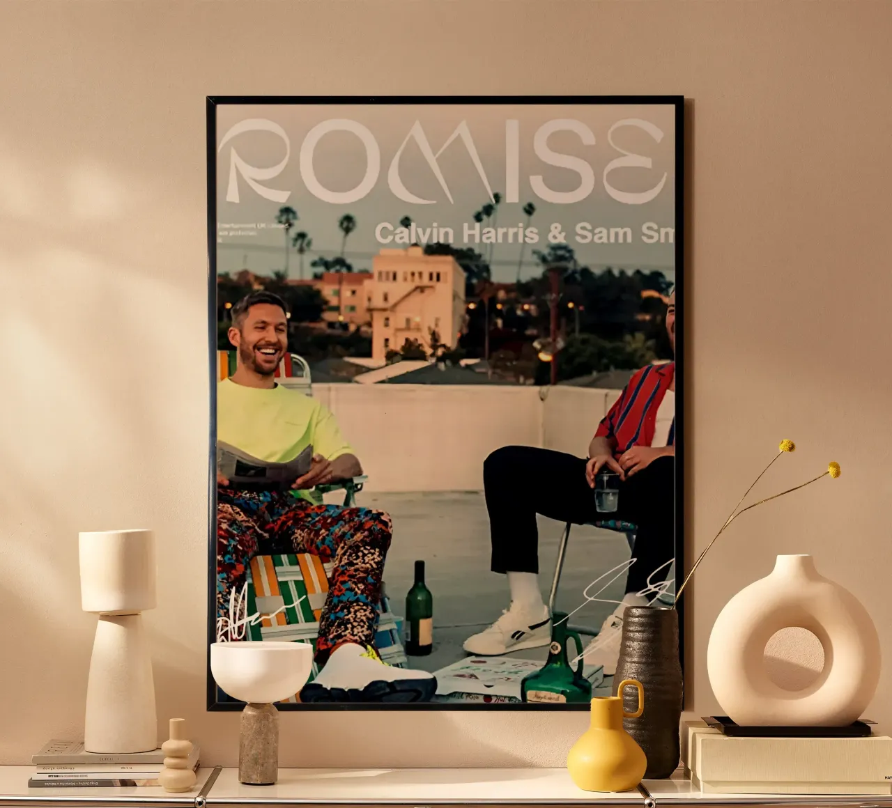 Calvin Harris - Promessa Sam Smith poster da grass.studio_
