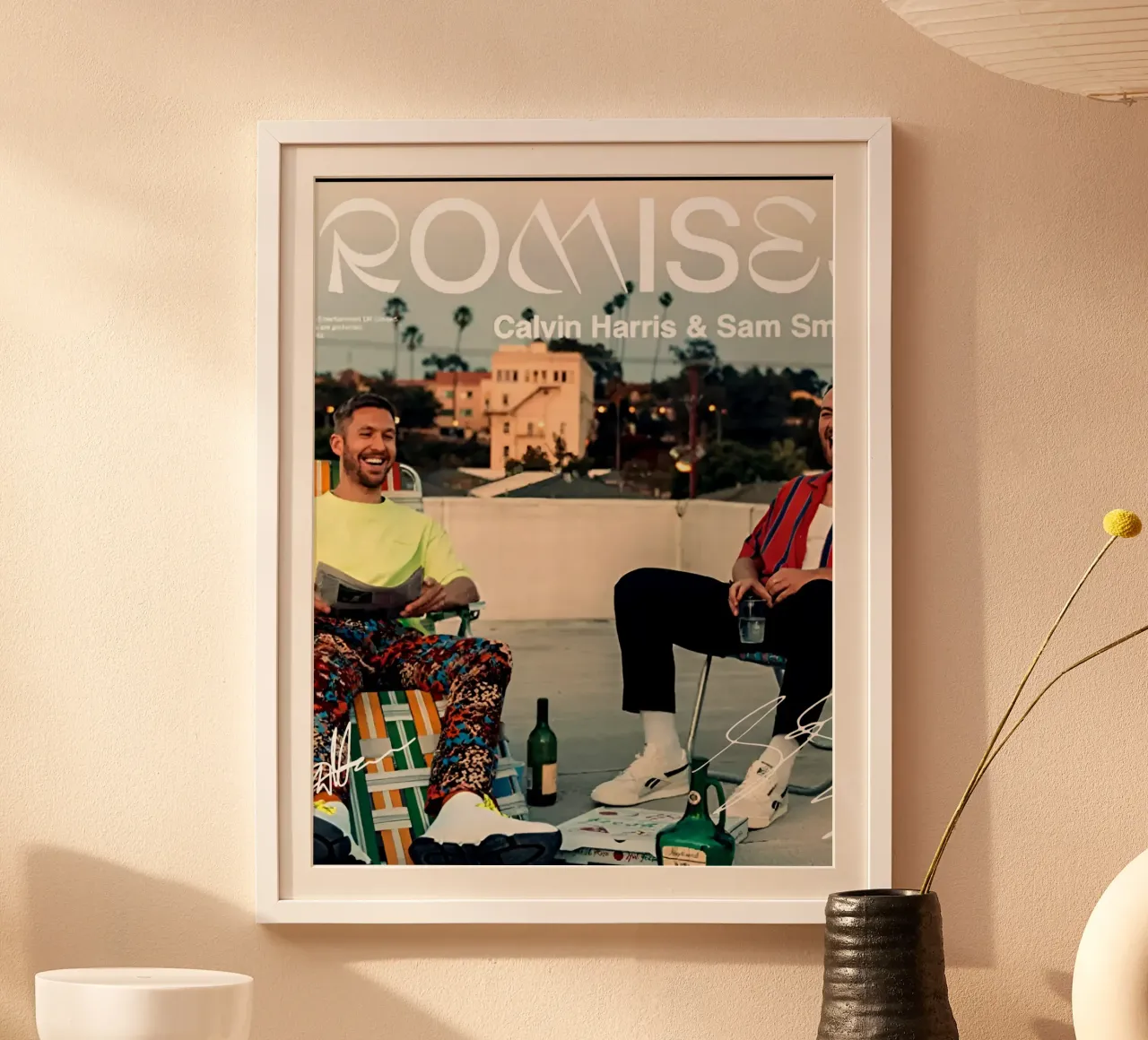Calvin Harris - Promessa Sam Smith poster da grass.studio_