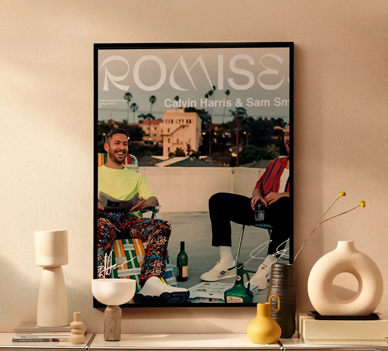 Calvin Harris - Promessa Sam Smith poster da grass.studio_