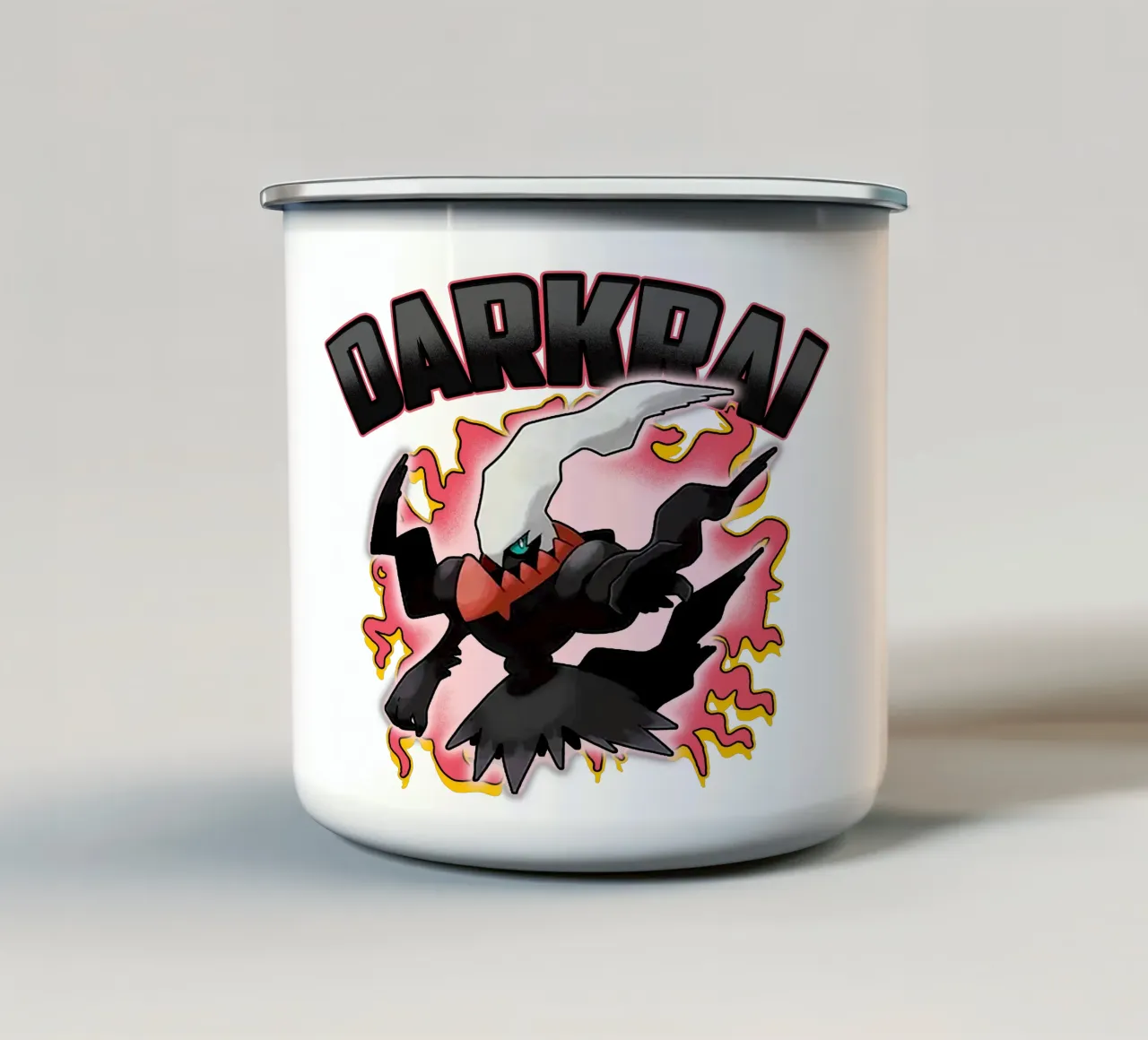 Darkrai Potenza del fuoco tazza in smalto da eliouxence