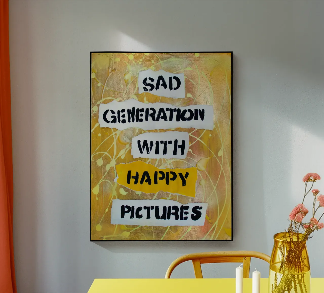 Sad Generation plexiglass da Hirschbild