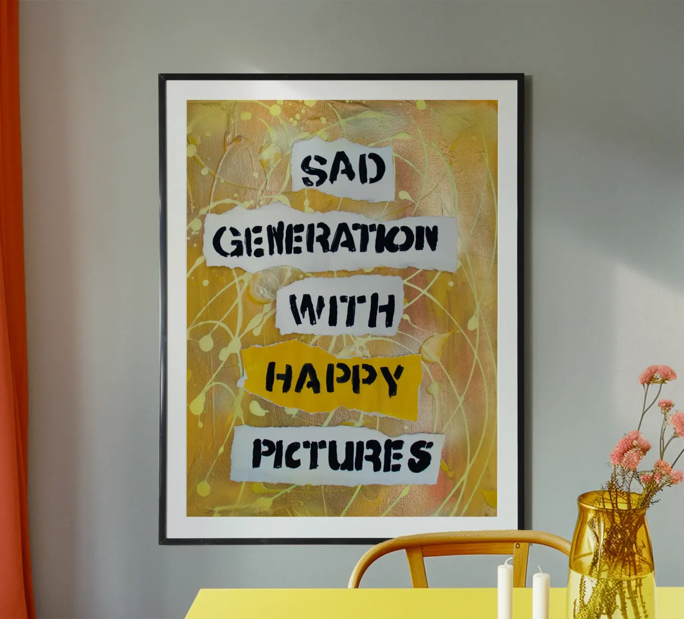 Sad Generation poster da Hirschbild