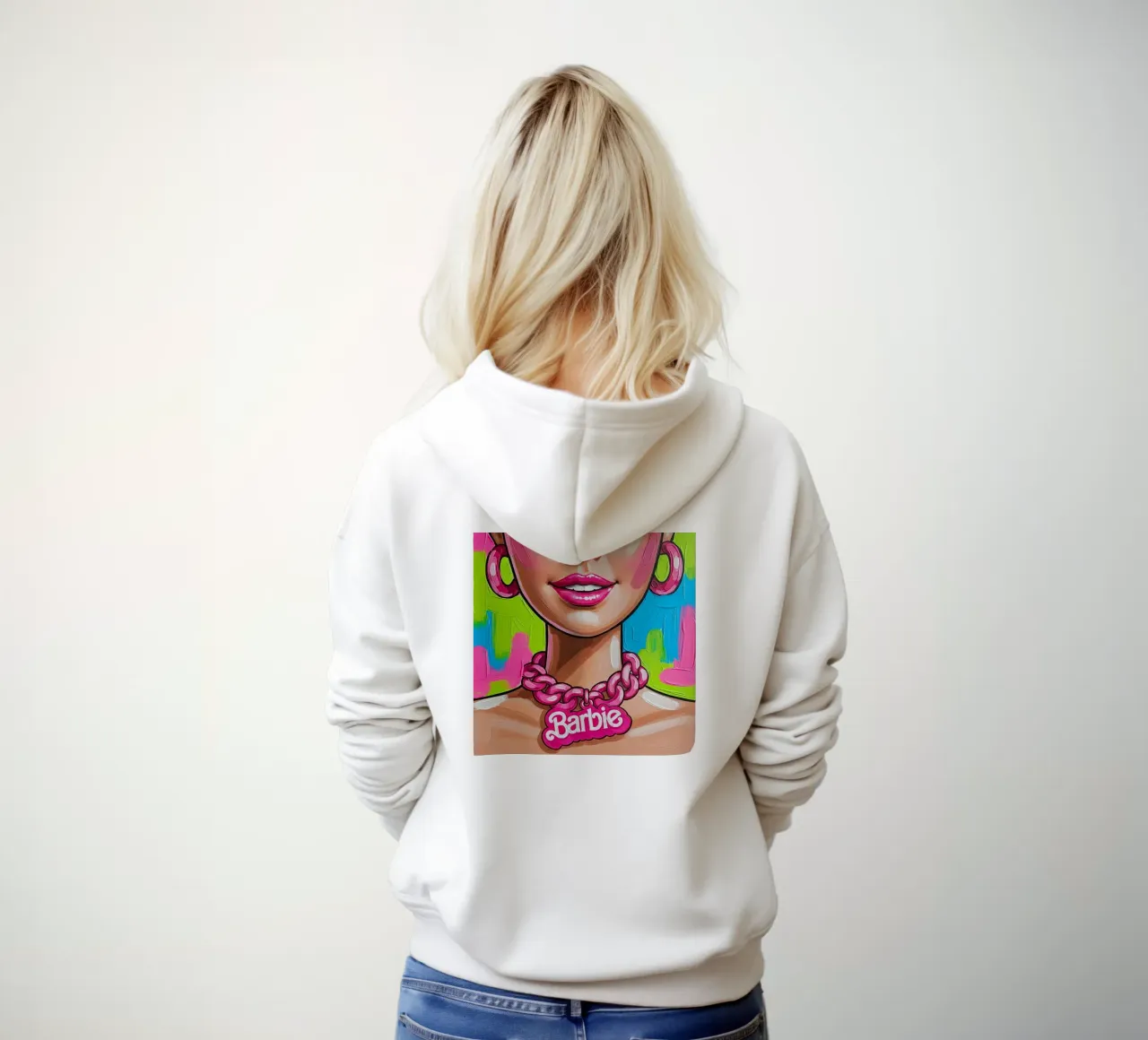 Hello, Gorgeous!💖🌟 felpa con cappuccio da Eni Brandon