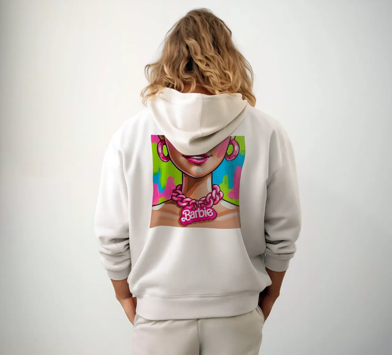 Hello, Gorgeous!💖🌟 felpa con cappuccio da Eni Brandon