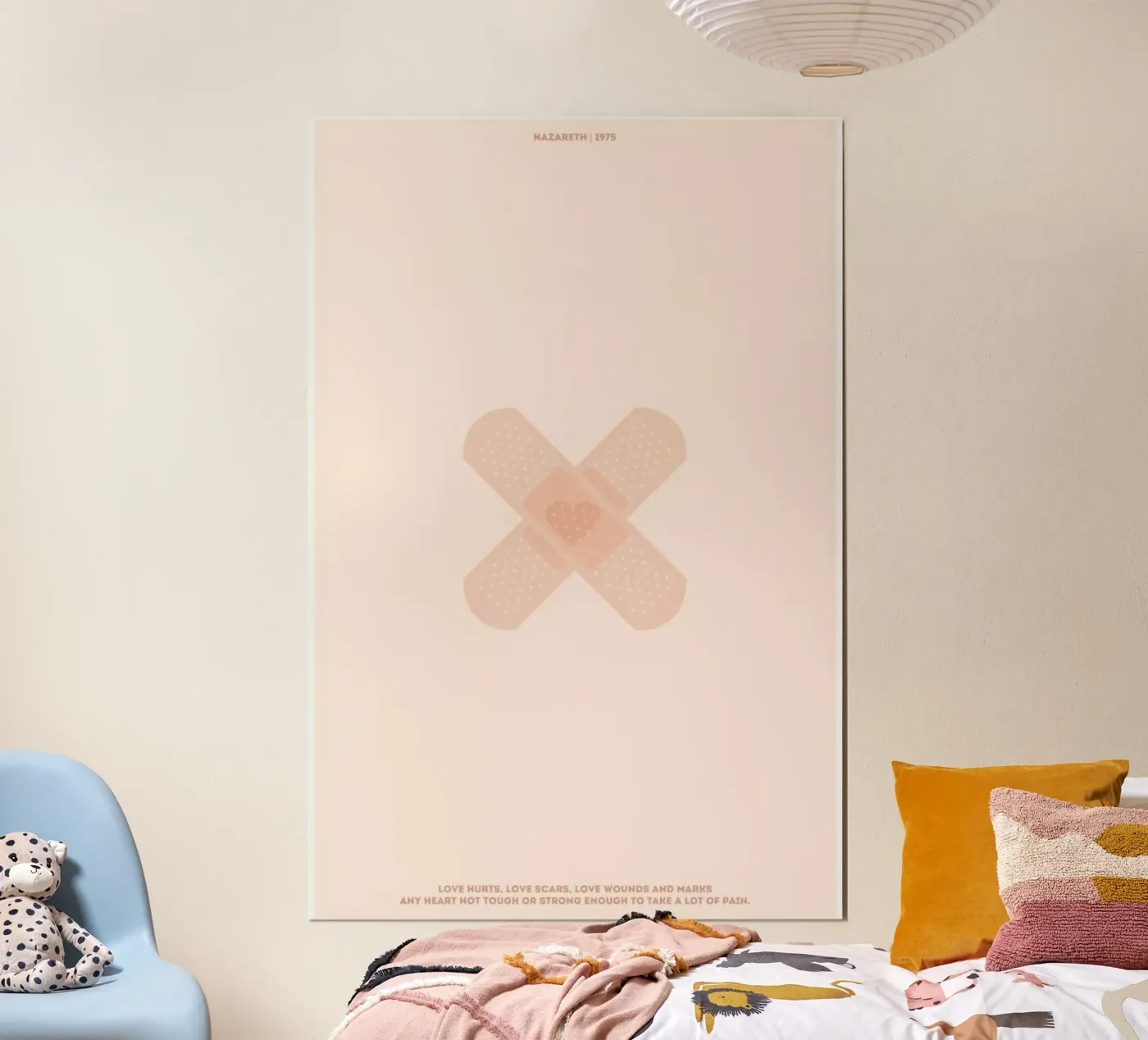 Love Hurts poster da Rahma Projekt