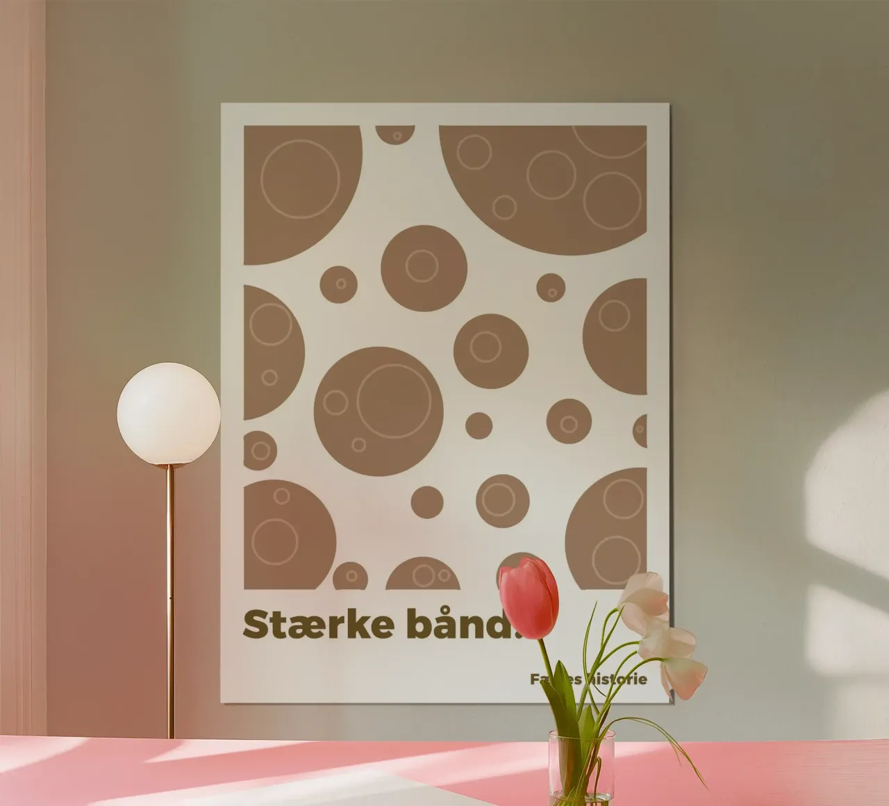 Modello Volkadot poster da MODERN NUANCE