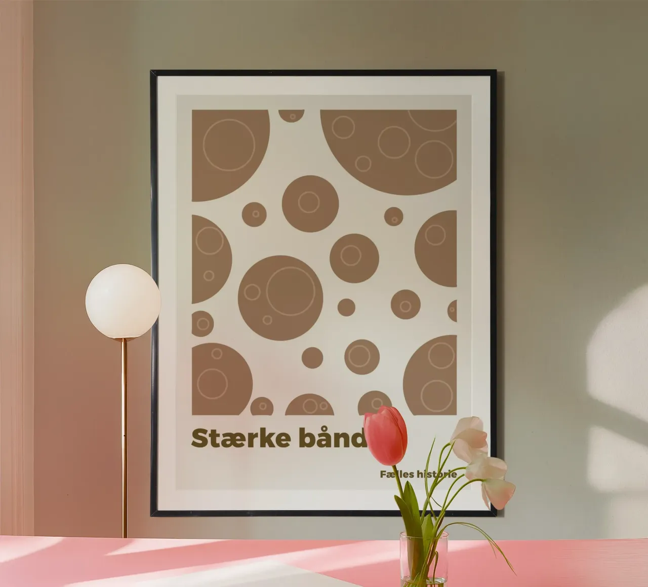 Modello Volkadot poster da MODERN NUANCE