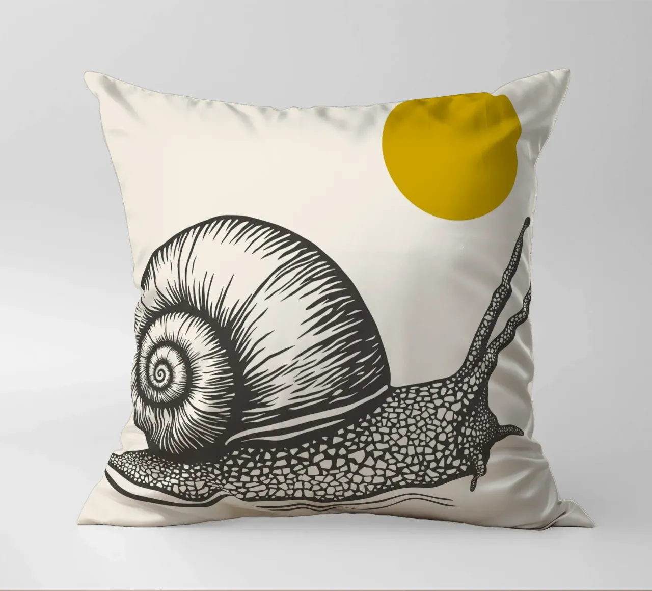 Snail cuscino da Indigo Rain