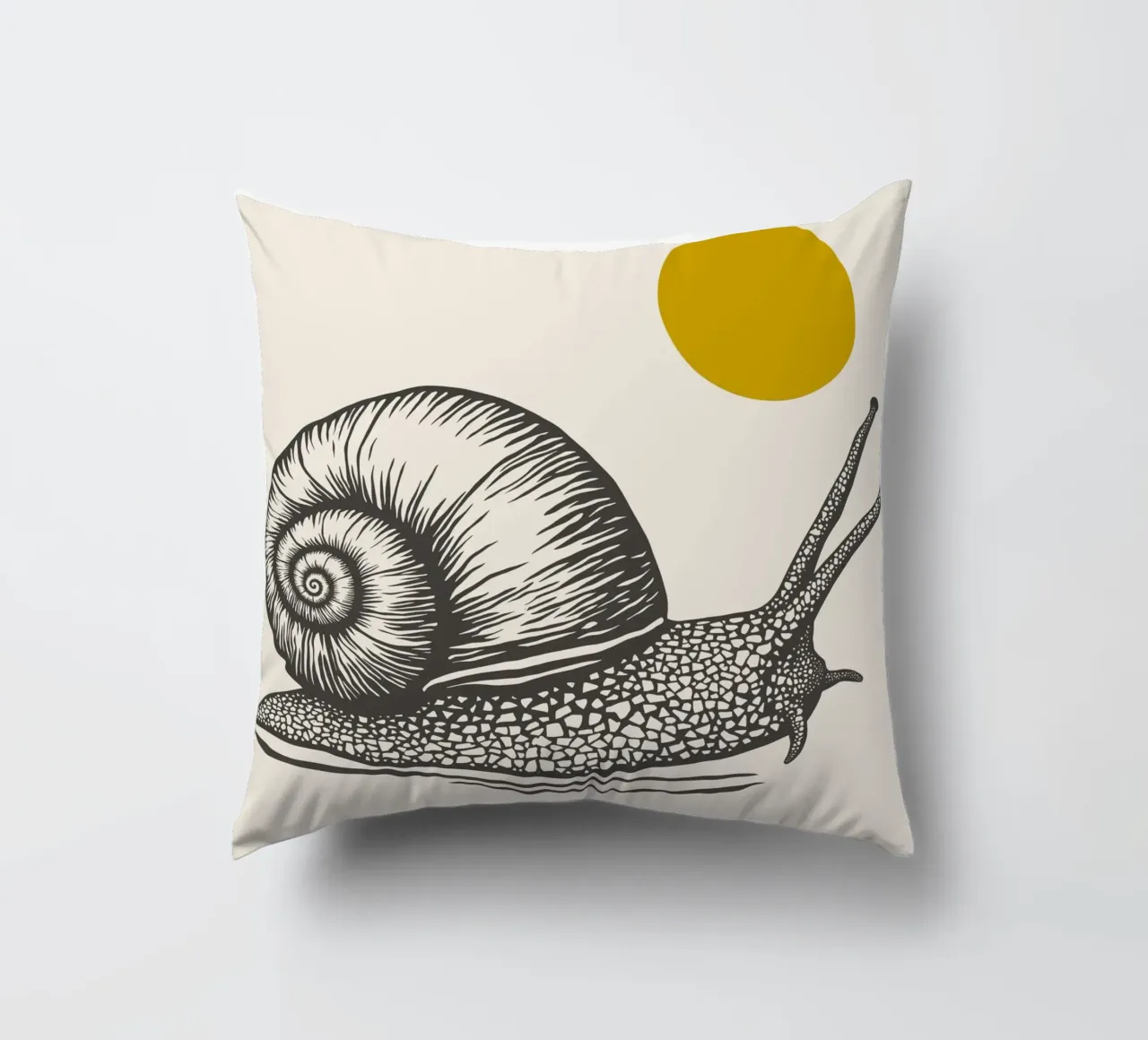 Snail cuscino da Indigo Rain