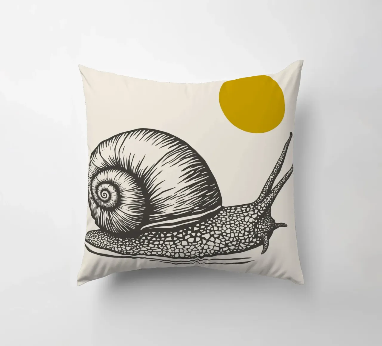 Snail cuscino da Indigo Rain
