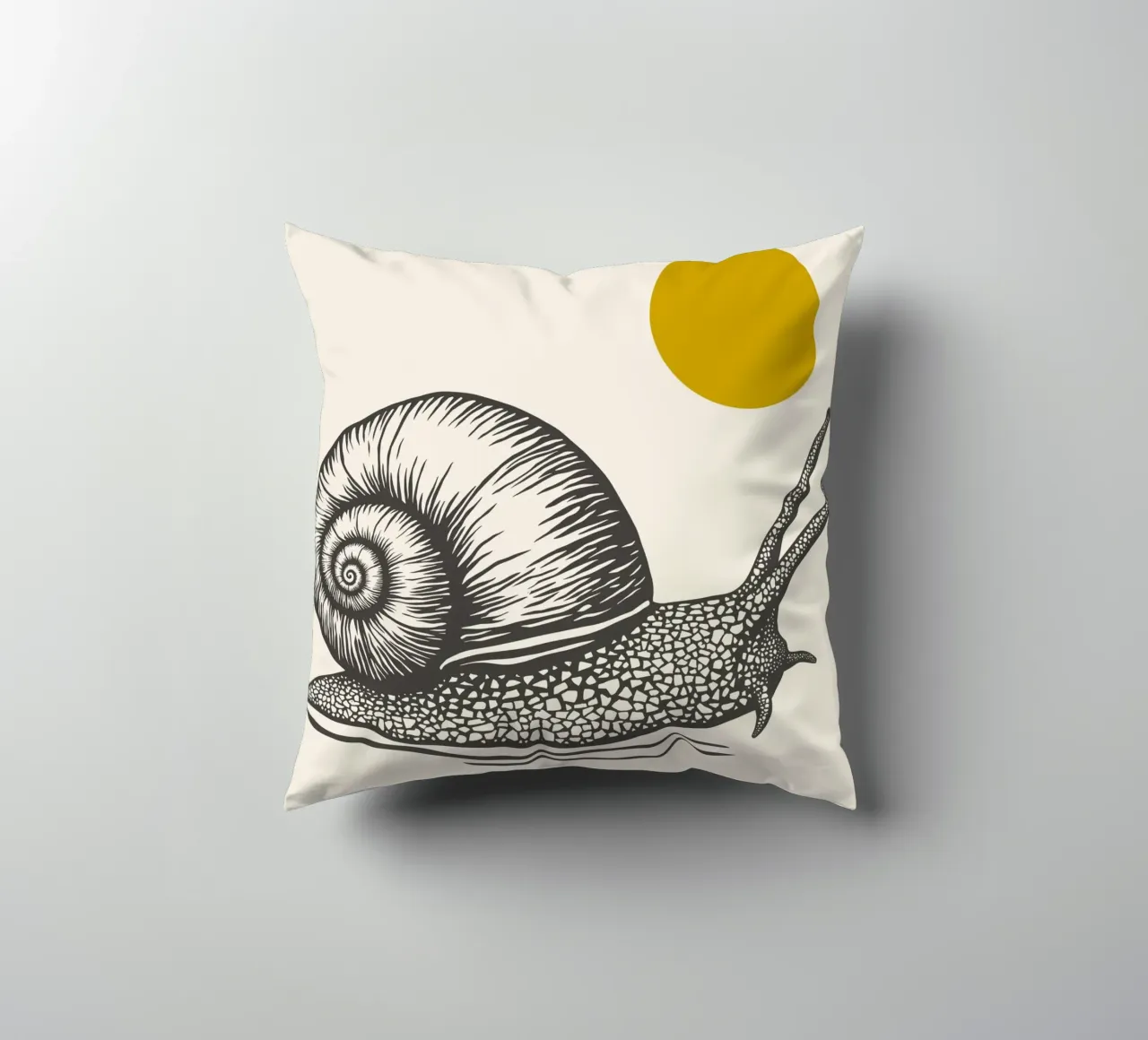 Snail cuscino da Indigo Rain