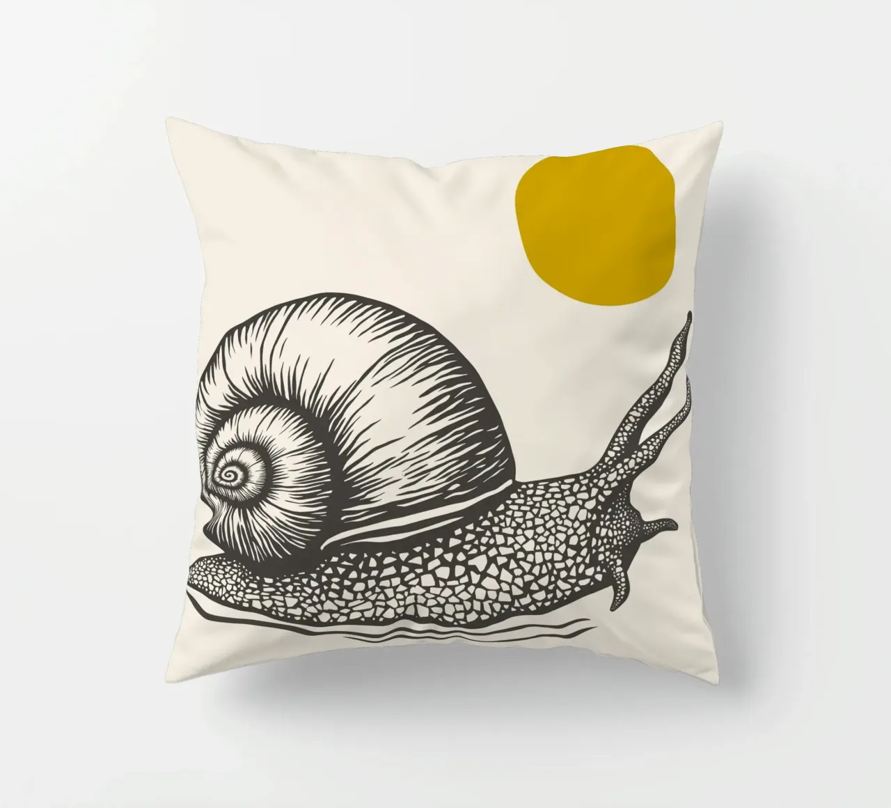 Snail cuscino da Indigo Rain