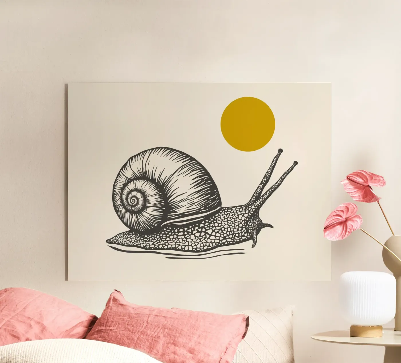 Snail plexiglas de Indigo Rain