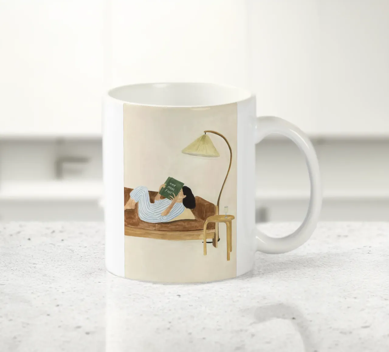 One More Page tazza in ceramica da Isabelle Vandeplassche