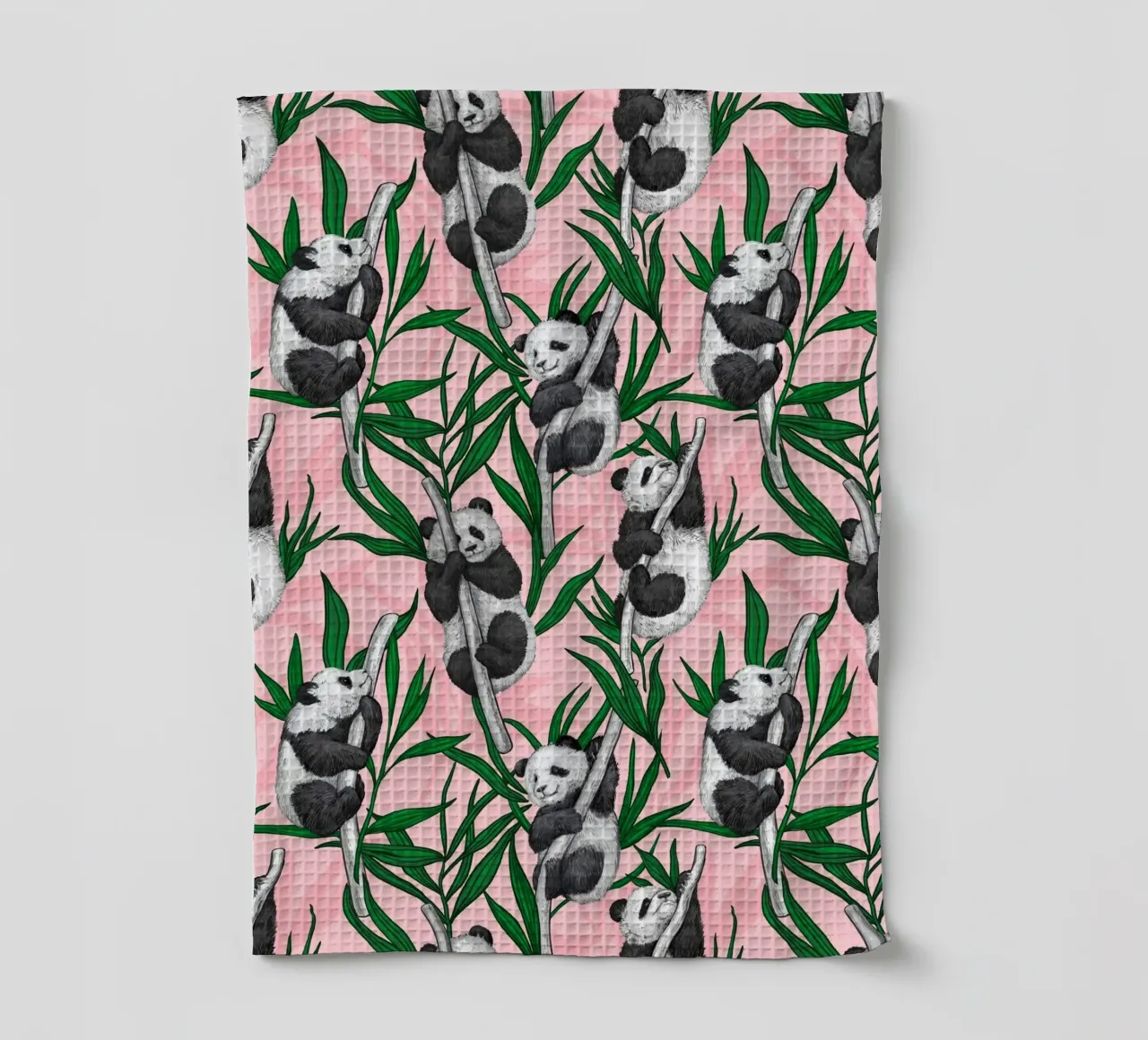 Les pandas torchon de Painted Nature