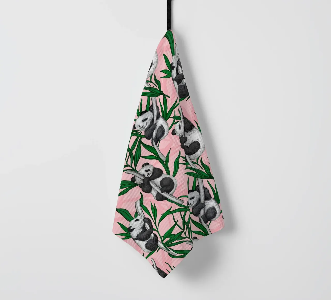 Les pandas torchon de Painted Nature