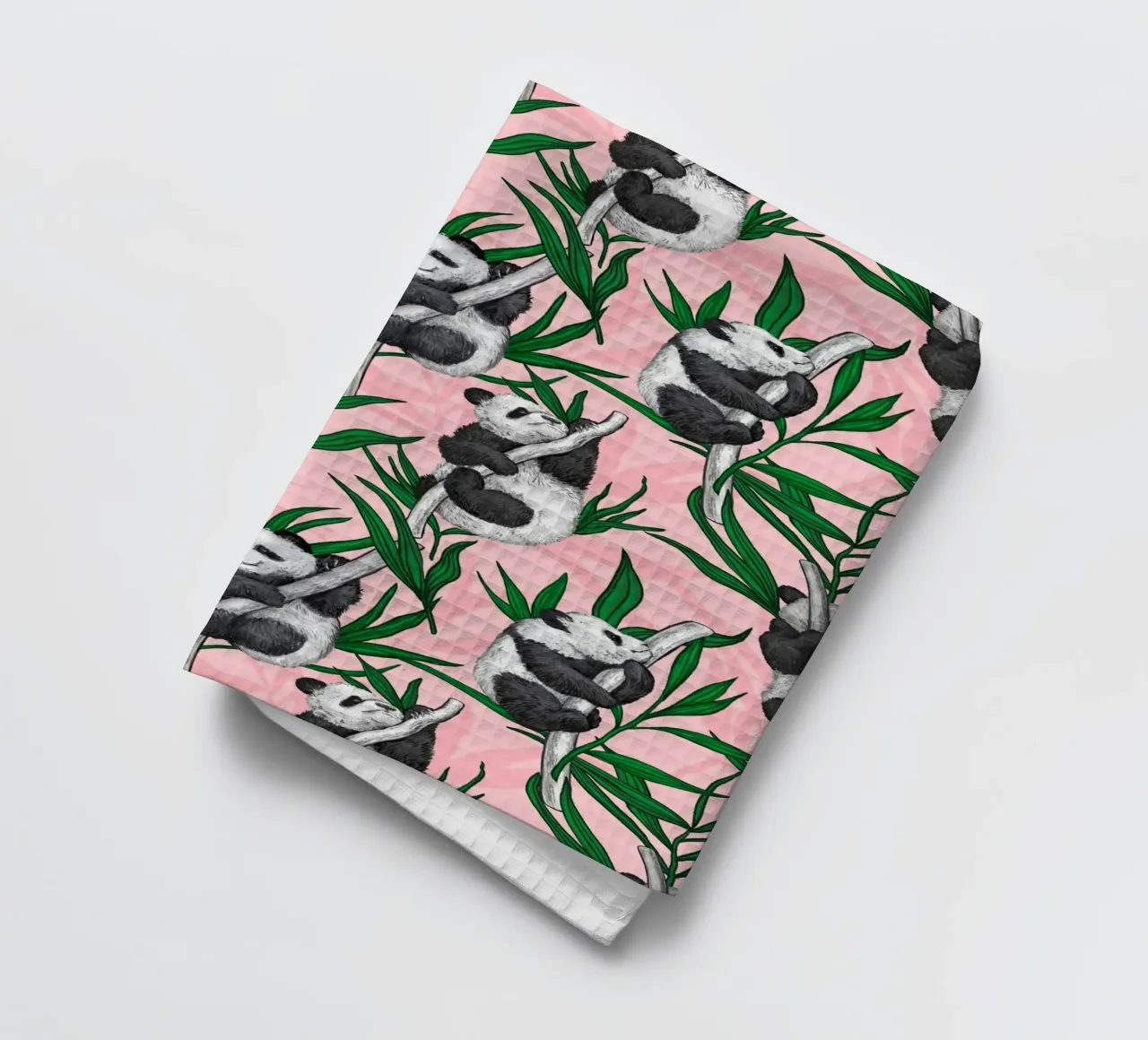 Les pandas torchon de Painted Nature