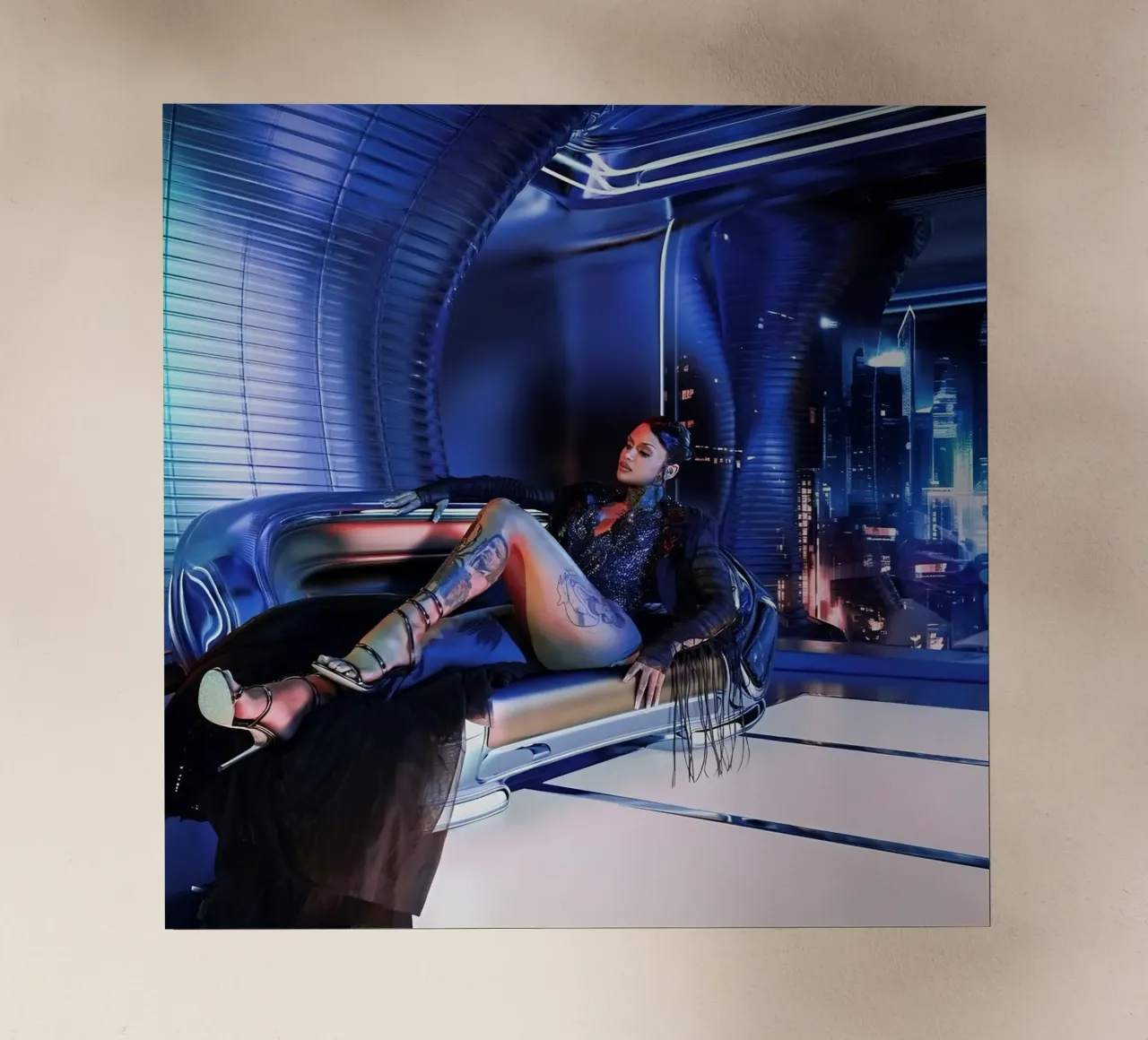Kehlani - signature pellicola backlit da igoshdesigns
