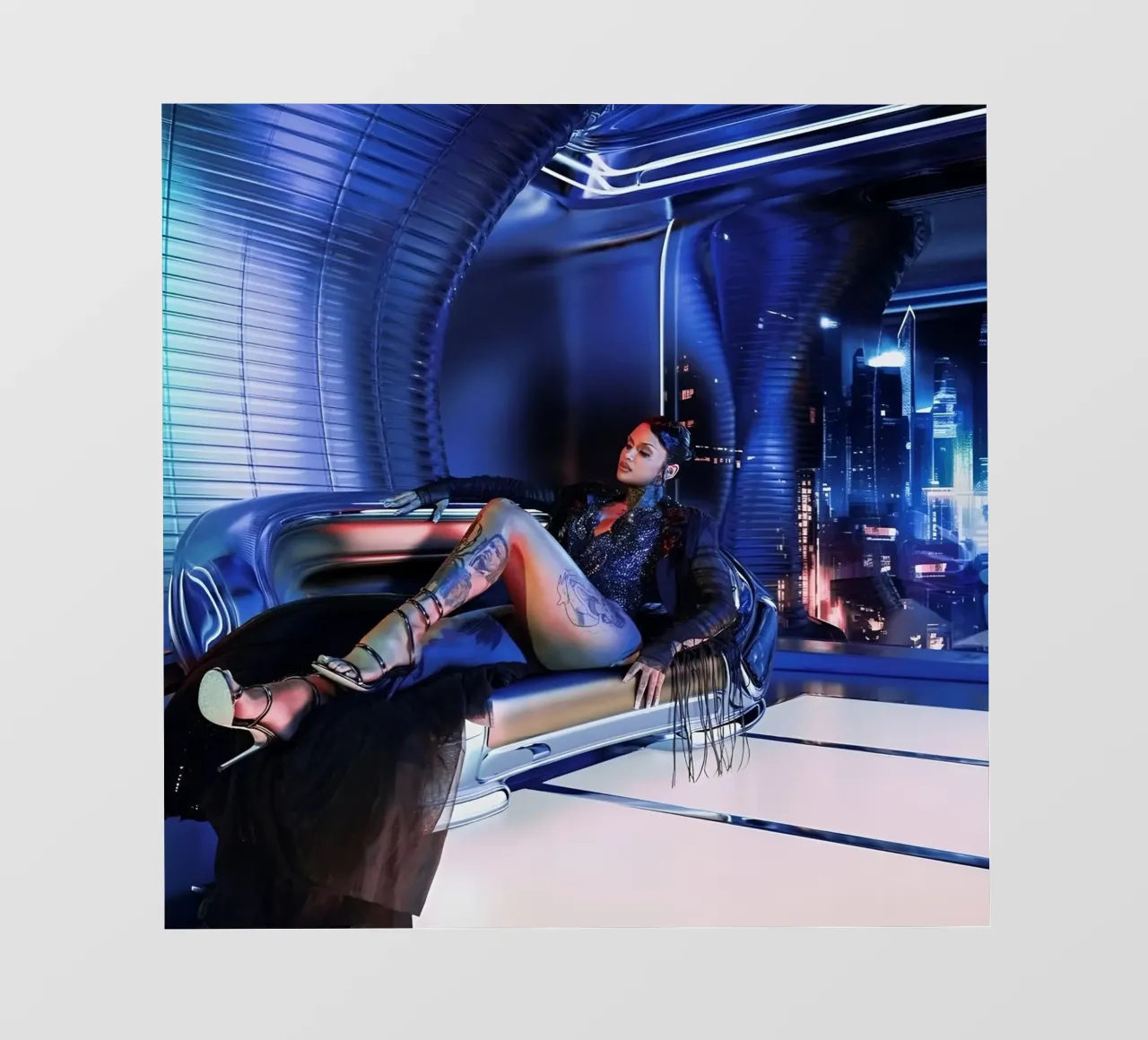 Kehlani - signature pellicola backlit da igoshdesigns