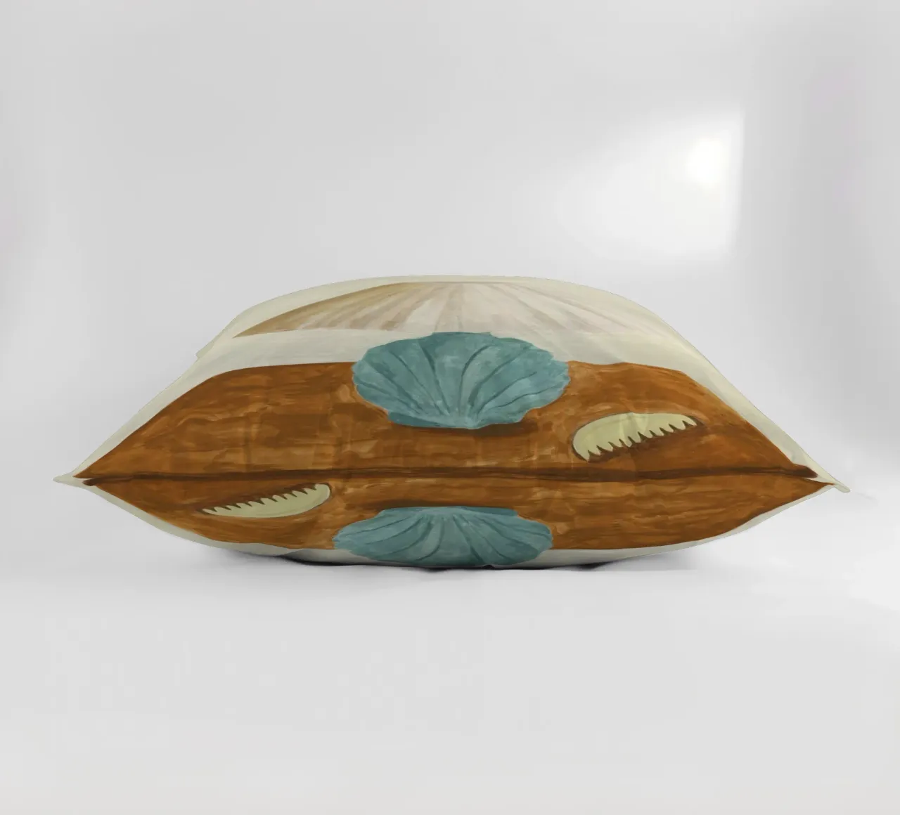 Shell Lamp with Comb cuscino da Isabelle Vandeplassche
