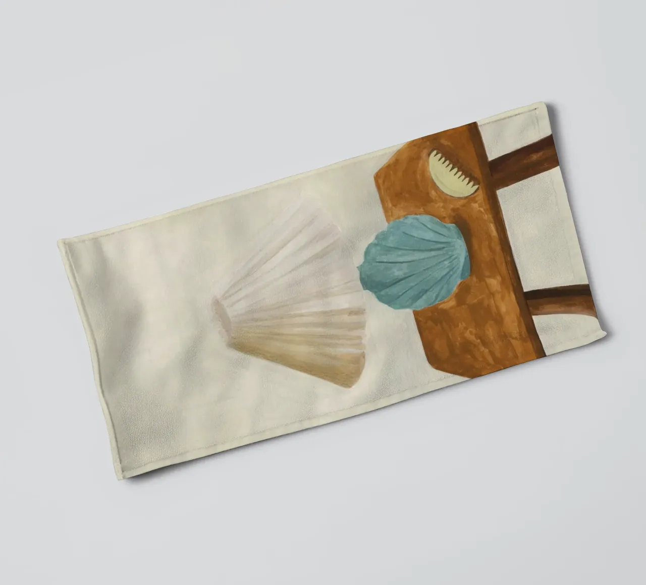Shell Lamp with Comb asciugamano da bagno da Isabelle Vandeplassche