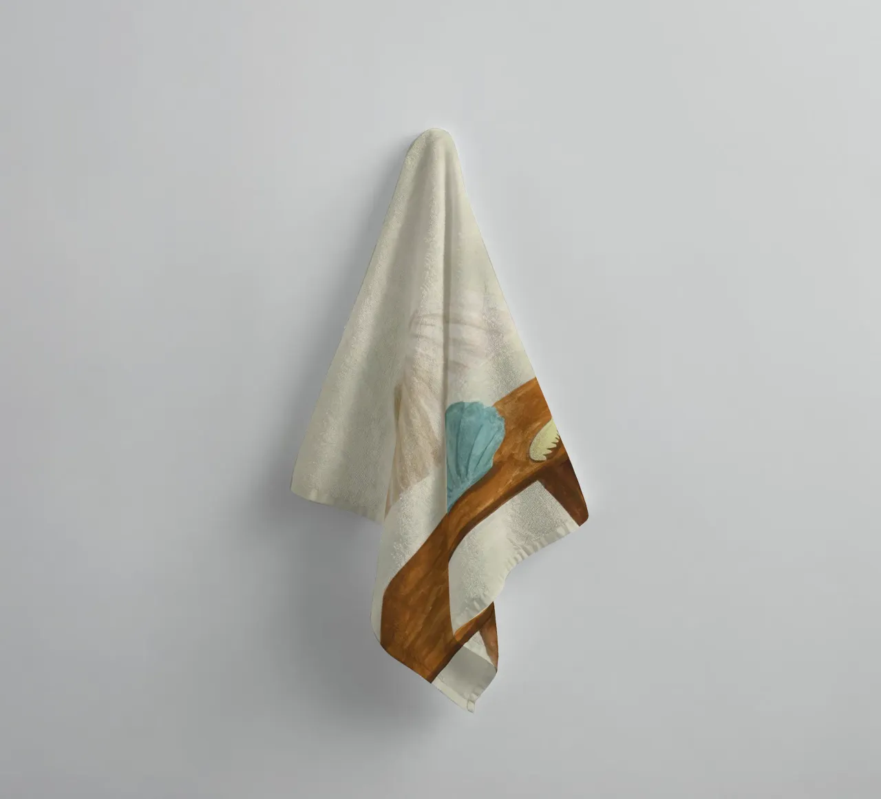 Shell Lamp with Comb asciugamano da bagno da Isabelle Vandeplassche