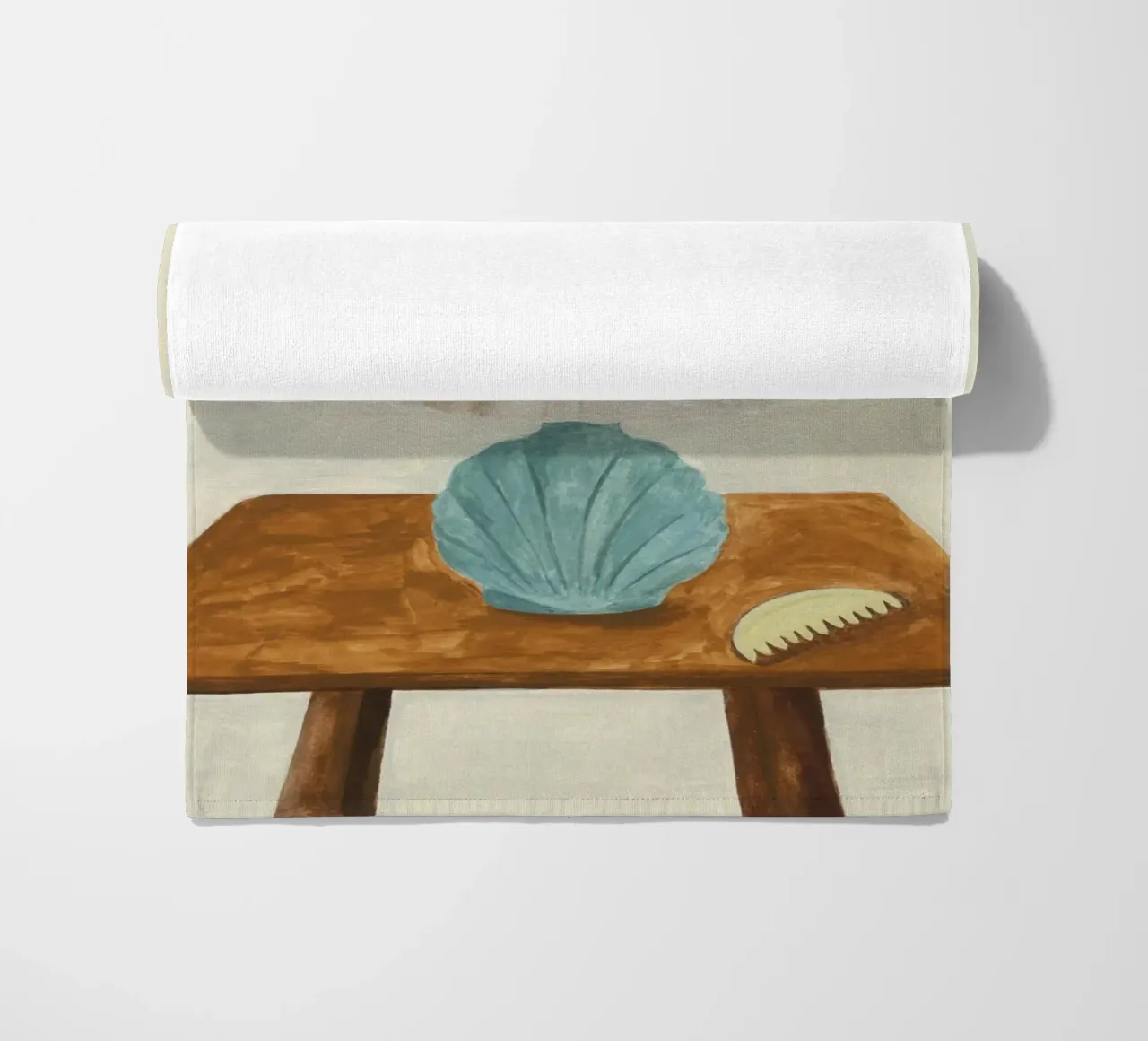 Shell Lamp with Comb telo mare da Isabelle Vandeplassche