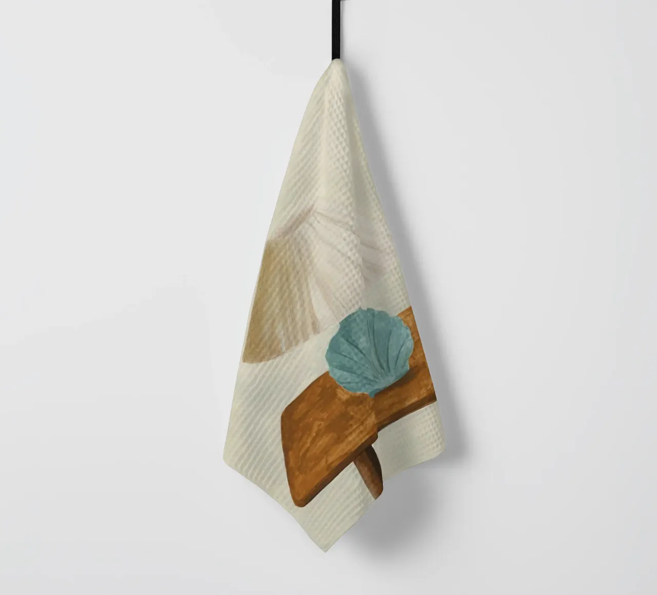 Shell Lamp with Comb canovaccio da cucina da Isabelle Vandeplassche