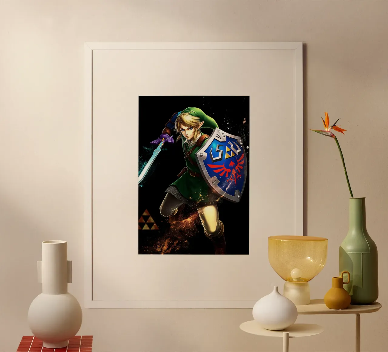 Link La leggenda di Zelda poster da Fleur de Lys