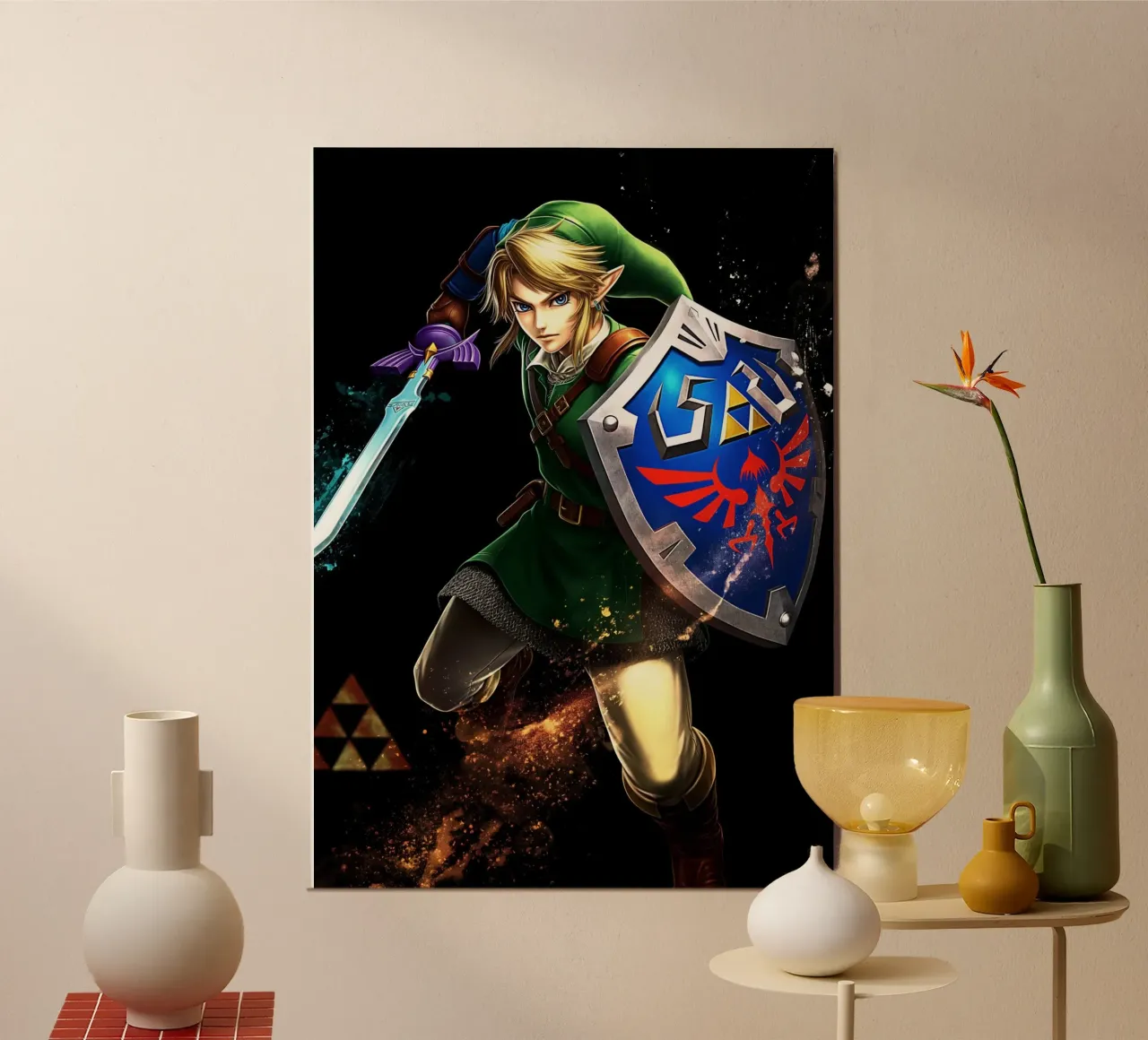 Link La leggenda di Zelda poster da Fleur de Lys