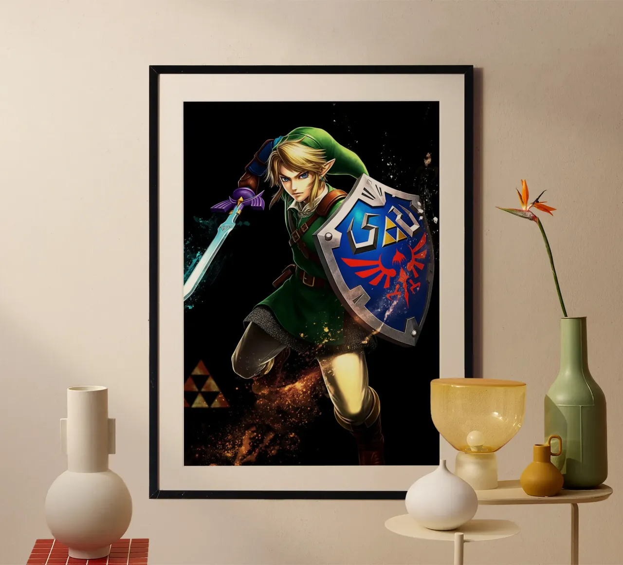 Link La leggenda di Zelda poster da Fleur de Lys