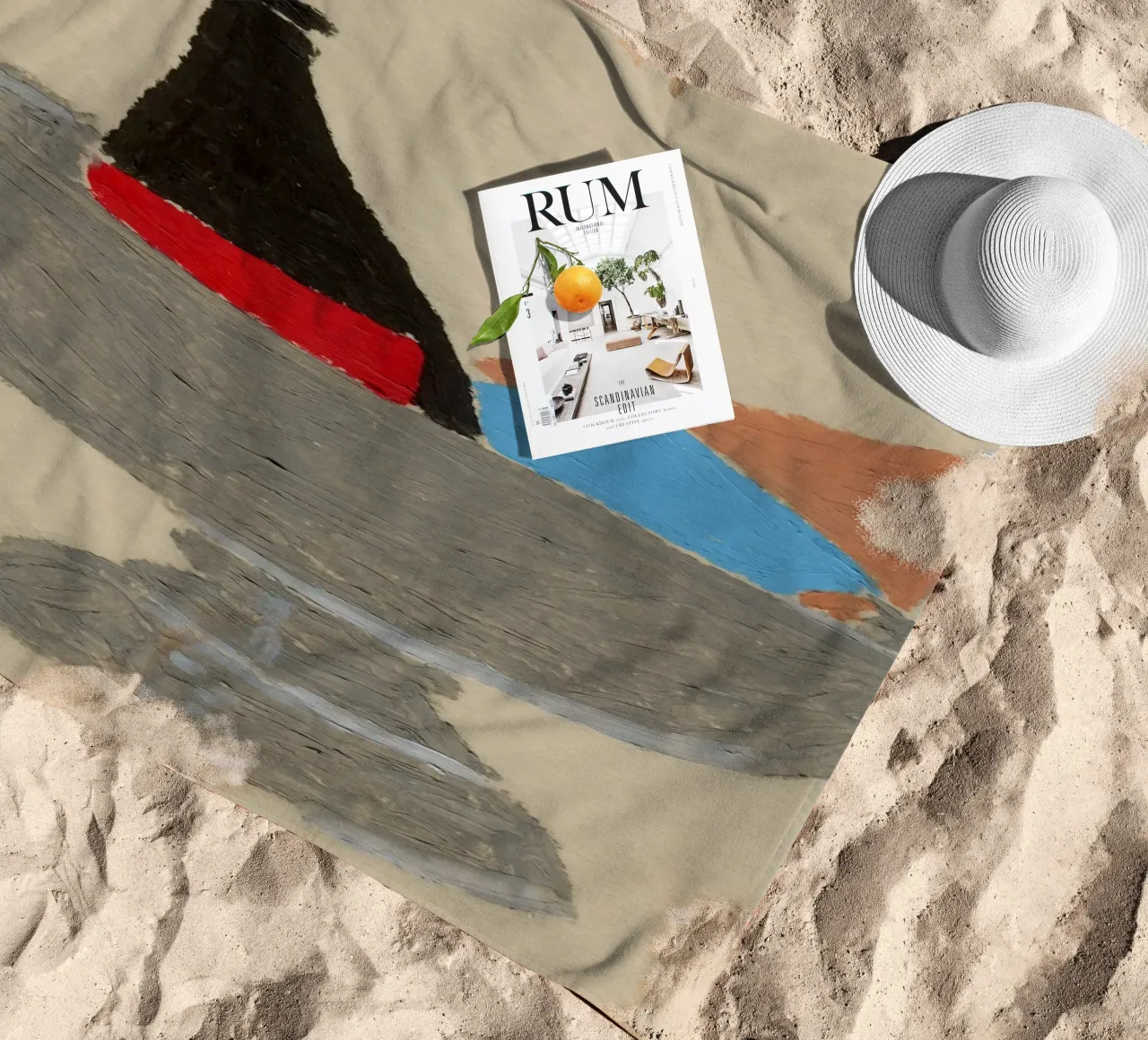 Two Bottles telo mare da Isabelle Vandeplassche