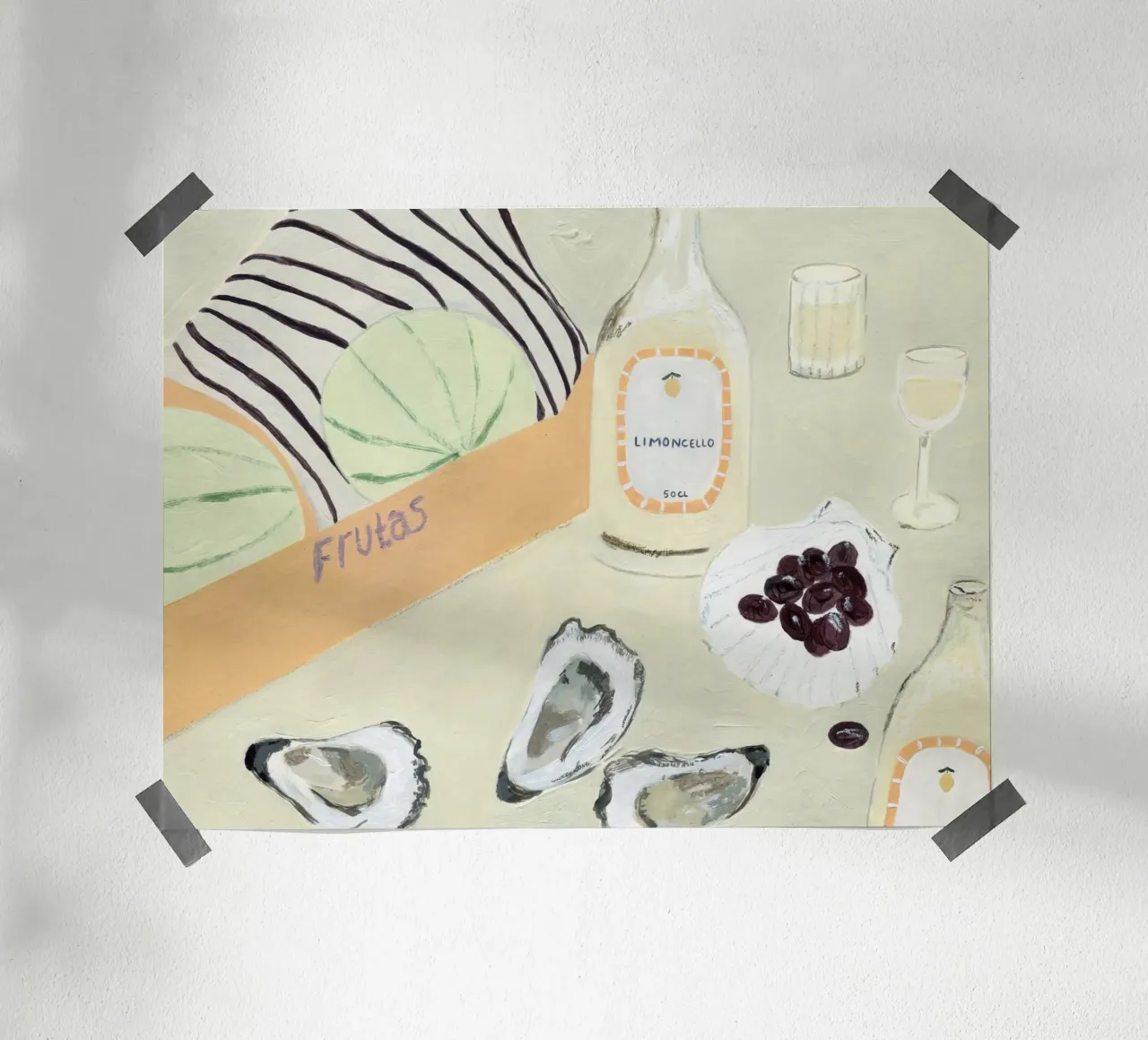 Melons poster da Isabelle Vandeplassche