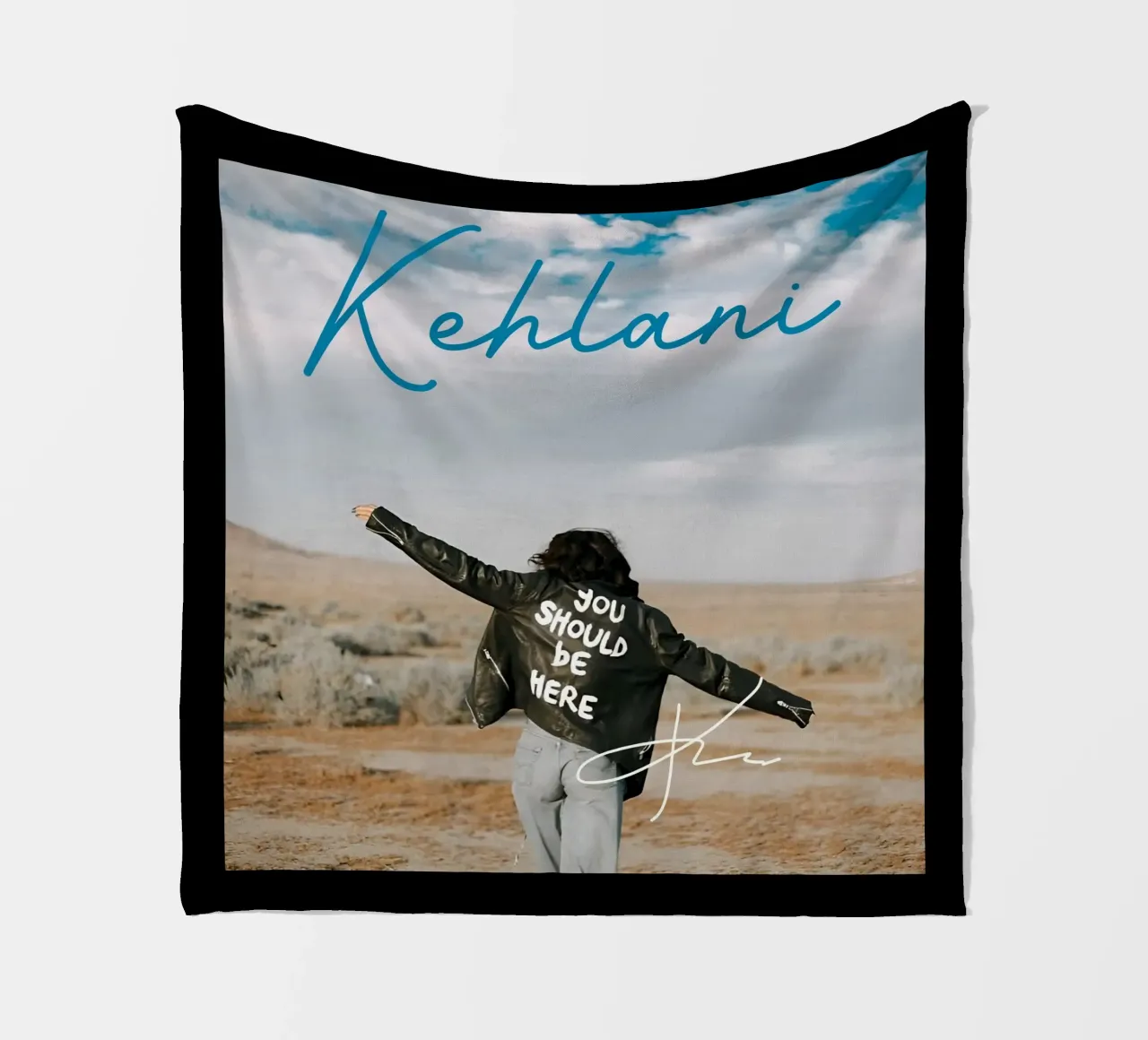 Kehlani - Dovresti essere qui 2 coperta in pile da eliouxence