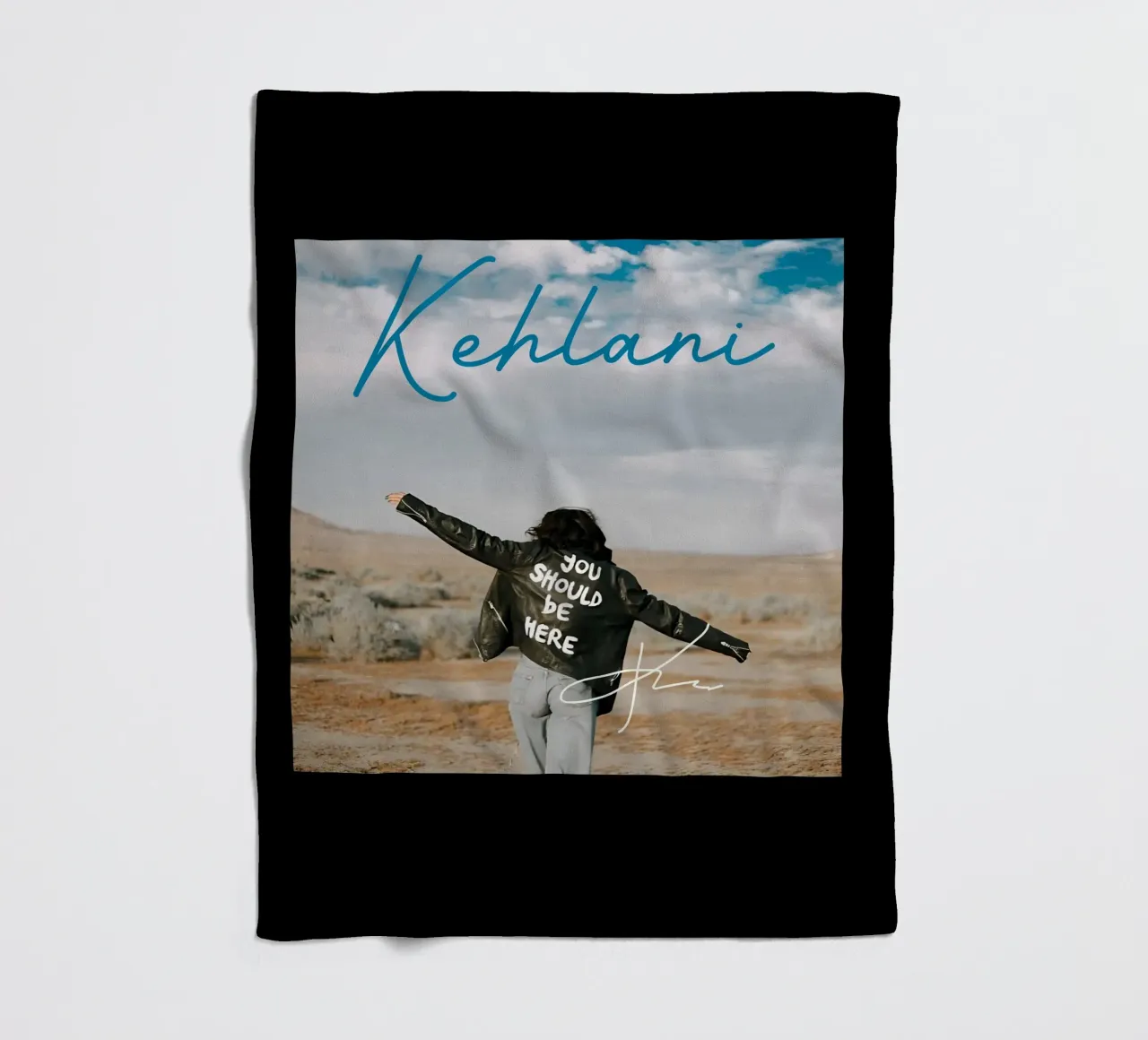Kehlani - Dovresti essere qui 2 coperta in pile da eliouxence