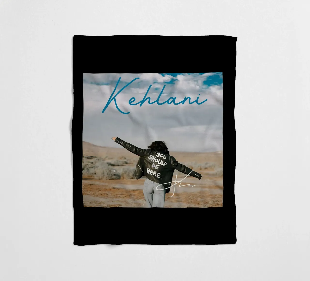 Kehlani - Dovresti essere qui 2 coperta in pile da eliouxence