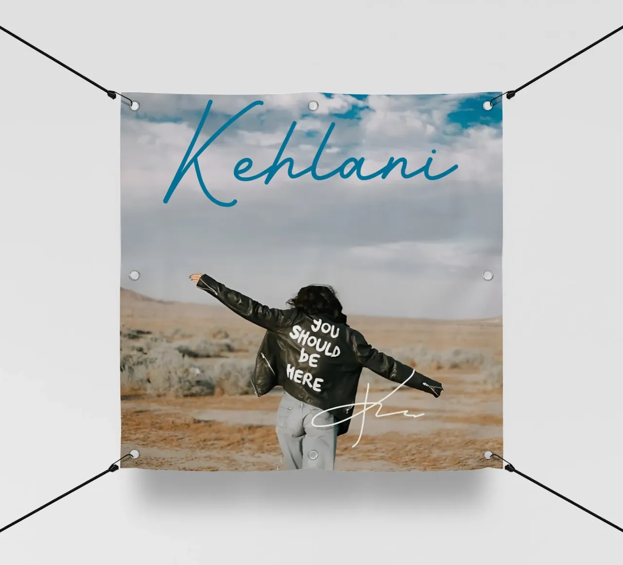 Kehlani - Dovresti essere qui 2 telo in pvc da eliouxence