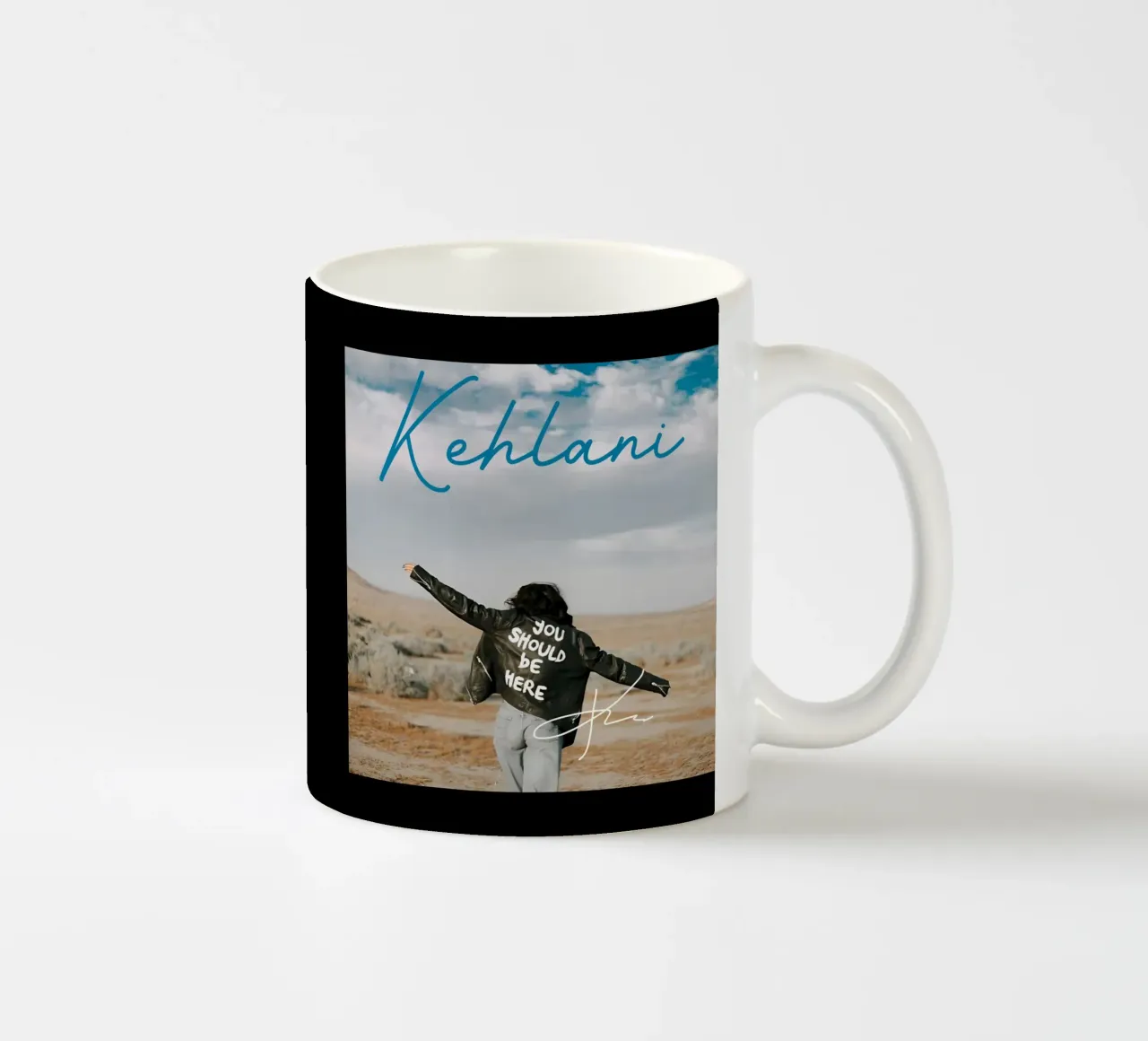 Kehlani - Dovresti essere qui 2 tazza in ceramica da eliouxence