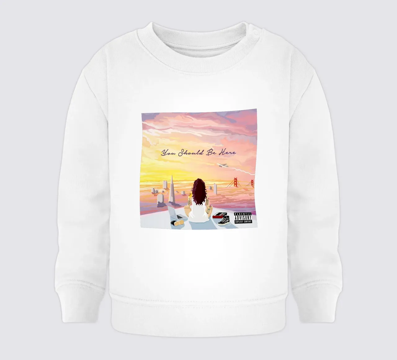 Kehlani - Dovresti essere qui felpa neonato da eliouxence