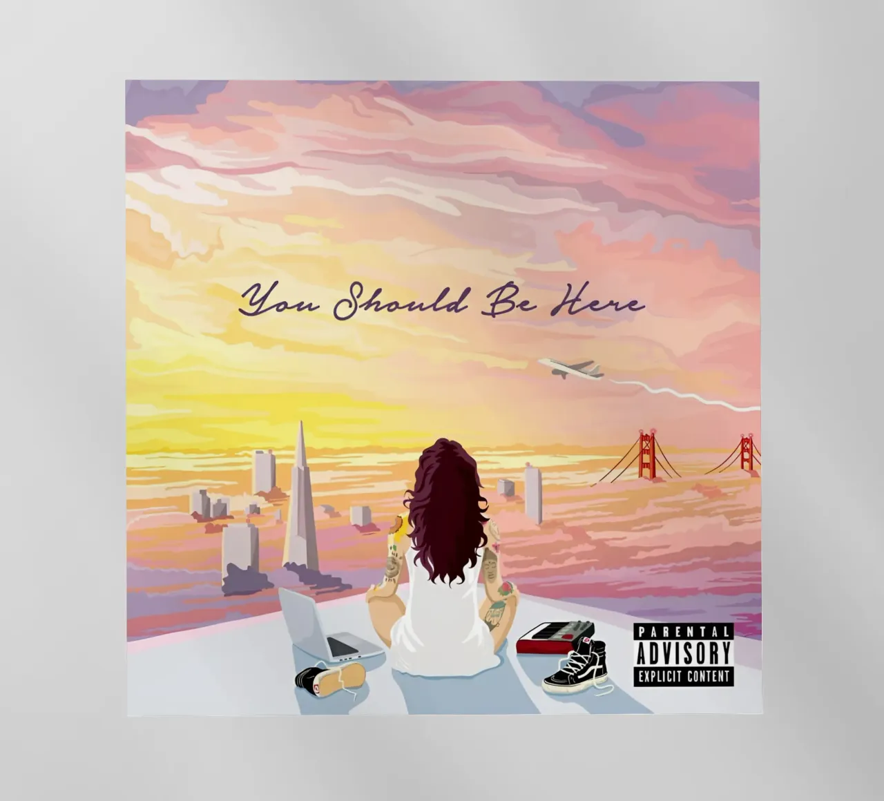 Kehlani - Dovresti essere qui pellicola backlit da eliouxence