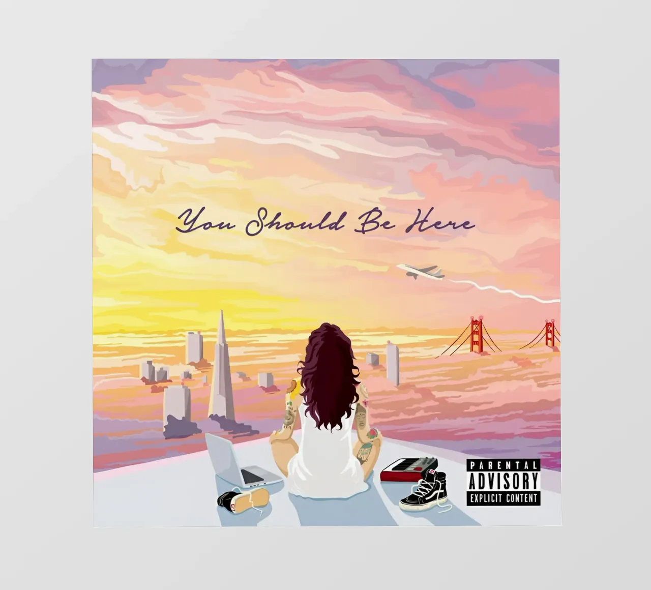 Kehlani - Dovresti essere qui pellicola backlit da eliouxence