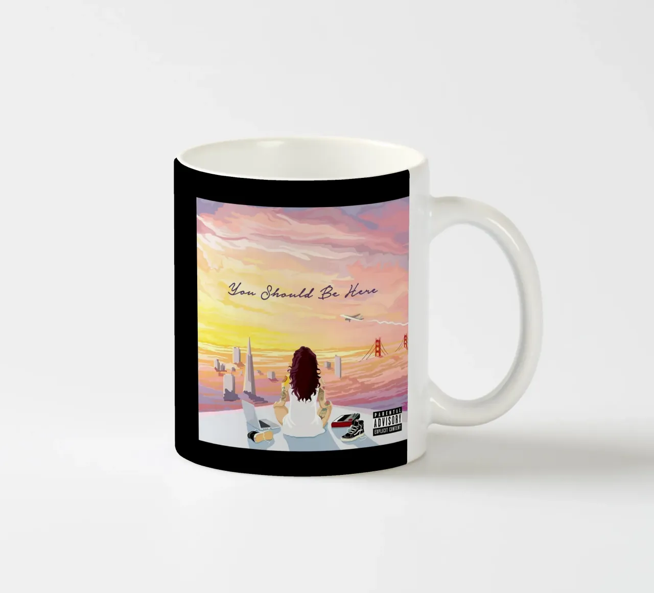 Kehlani - Dovresti essere qui tazza in ceramica da eliouxence