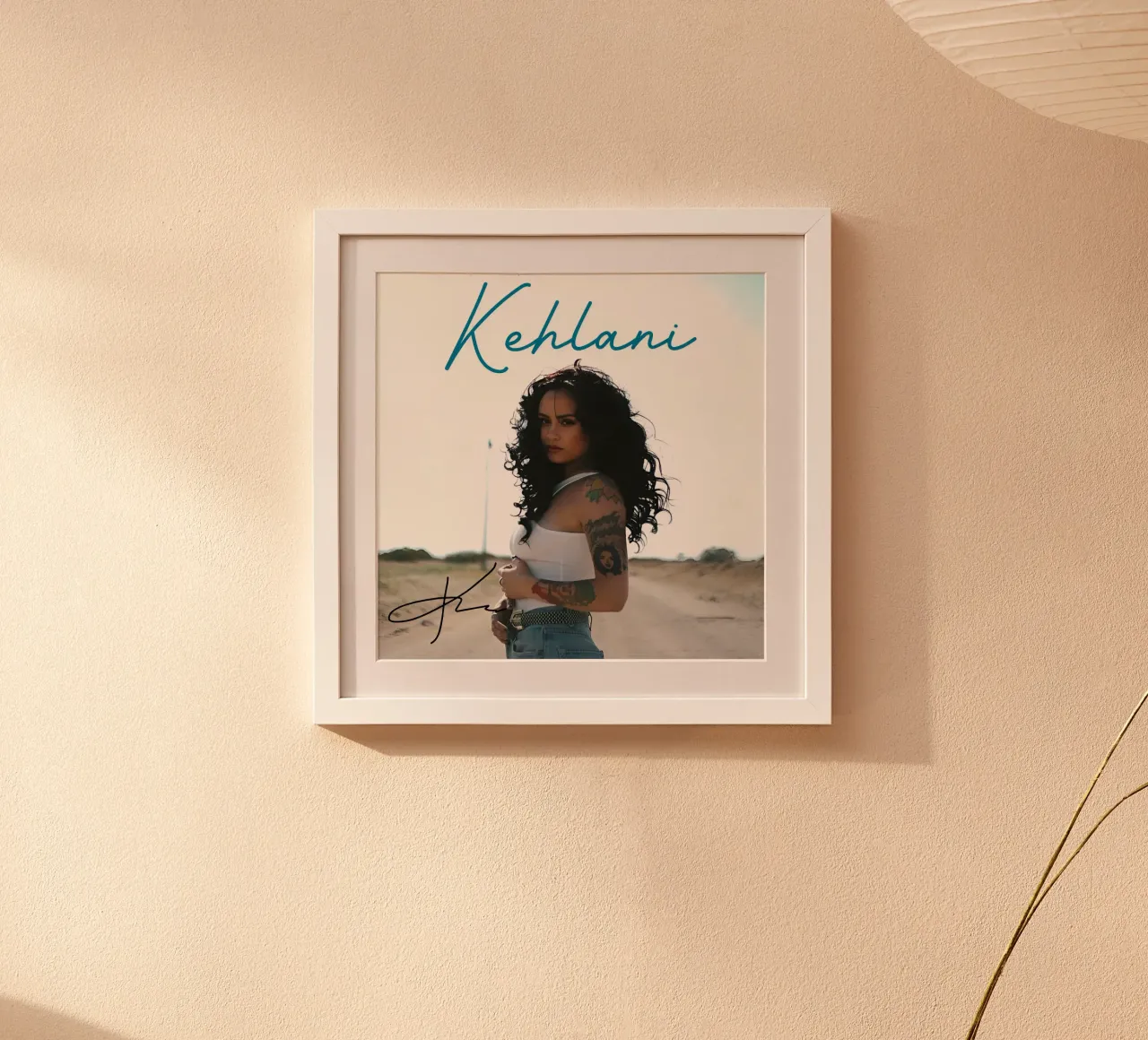 Kehlani - Dovresti essere qui poster da eliouxence