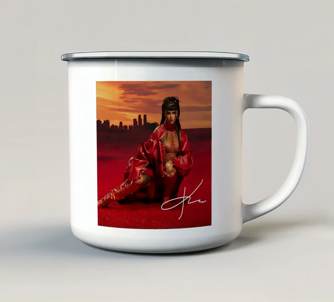 Kehlani tazza in smalto da eliouxence