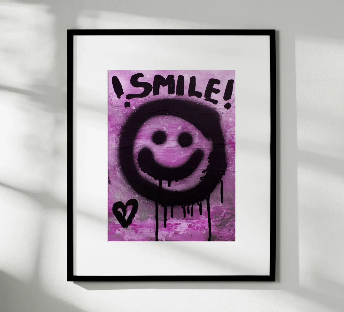 Smile poster by Hirschbild