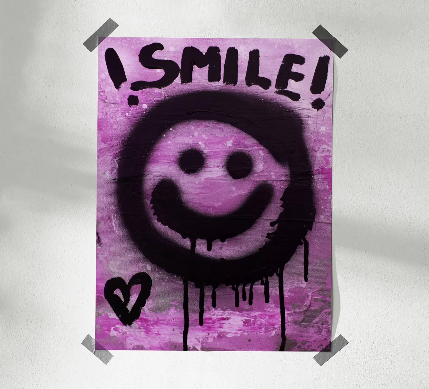 Smile poster by Hirschbild