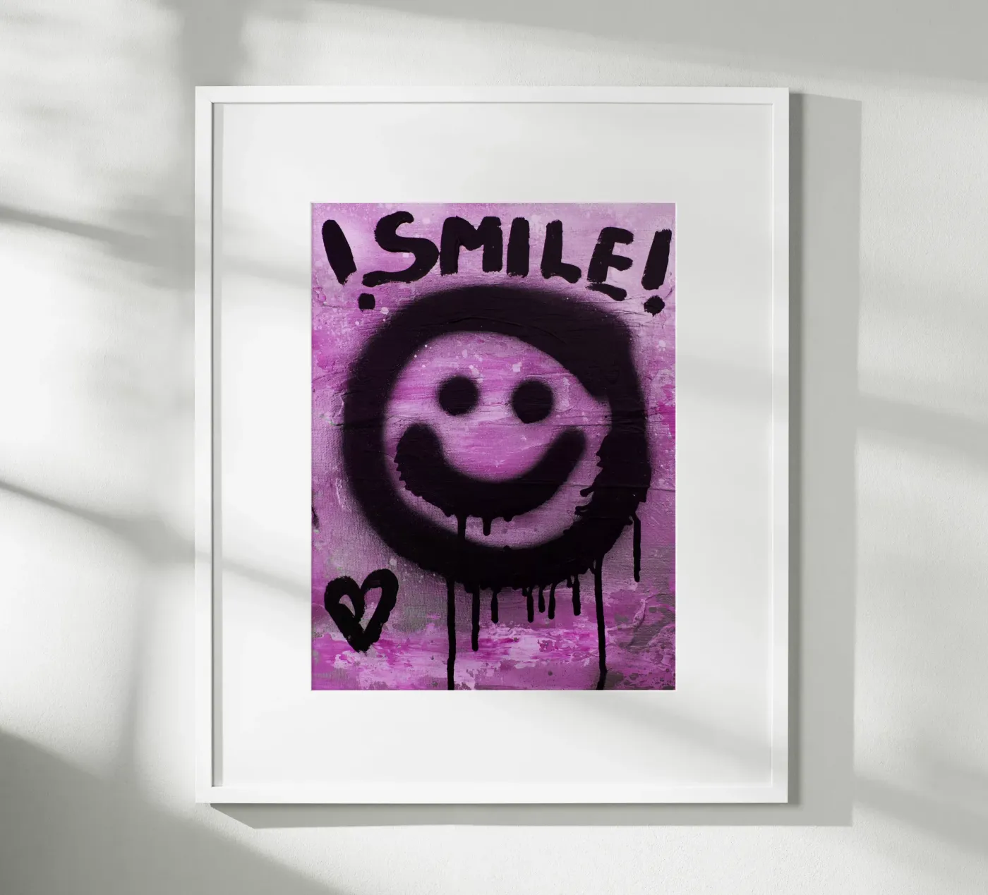 Smile poster by Hirschbild