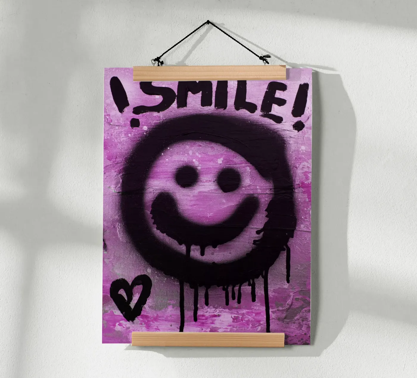 Smile poster by Hirschbild