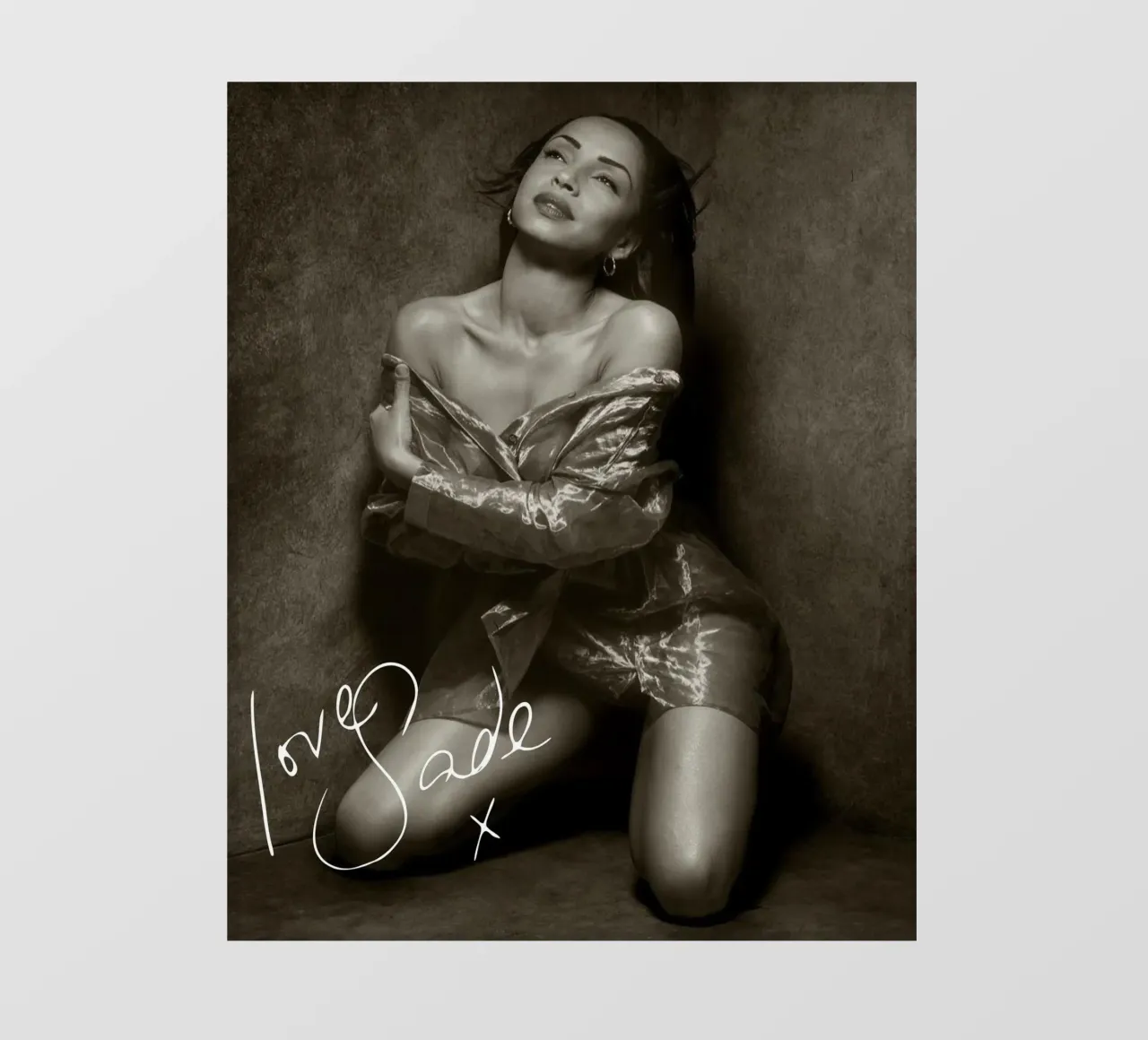 Sade Adu - Amore Sade 2 telo in pvc da eliouxence