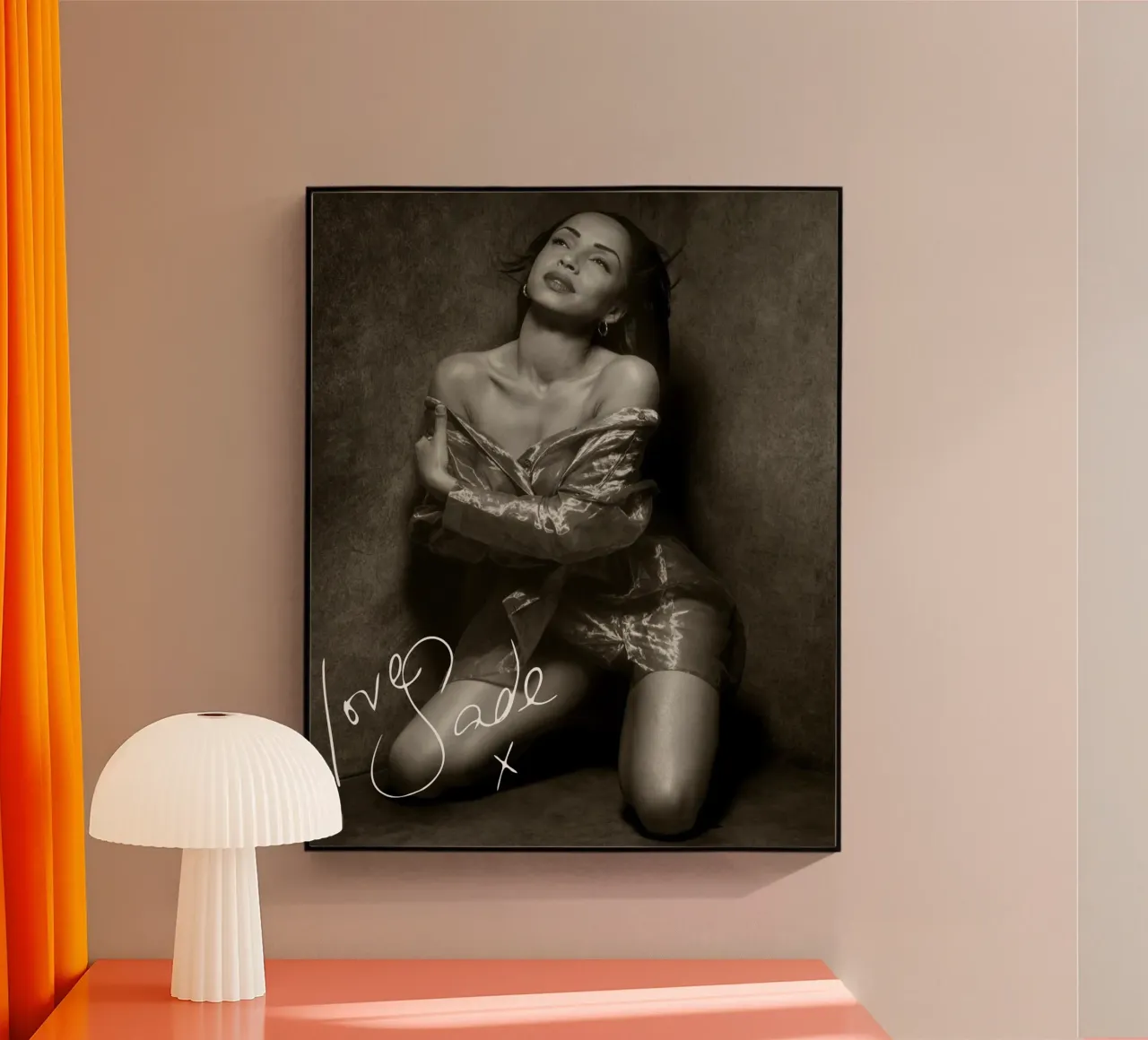 Sade Adu - Amore Sade 2 plexiglass da eliouxence